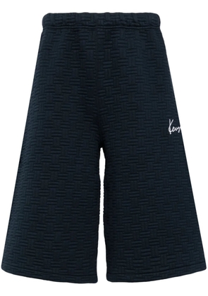 Kenzo Kenzo Weave bermuda shorts - Blue
