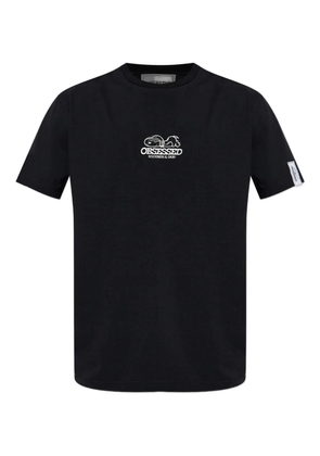 Iceberg embroidered-graphic T-shirt - Black