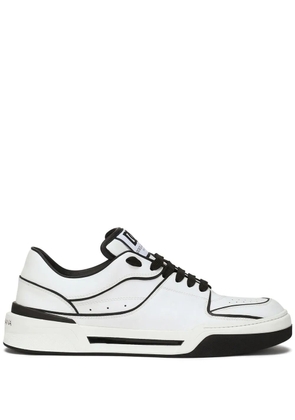Dolce & Gabbana New Roma leather sneakers - White