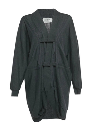 Saint Laurent Pre-Owned long cardigan - Grey