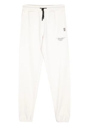PHOBIA tapered-leg cotton track pants - White