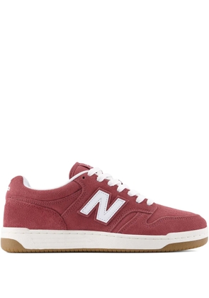 New Balance 480 perforated logo sneakers - Red