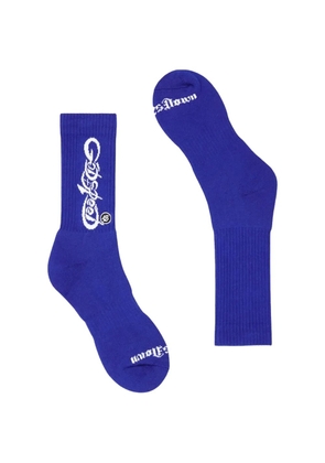 GODSPEED logo socks - Blue