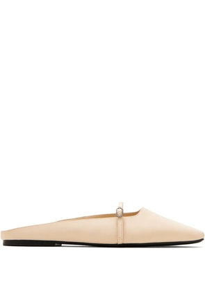 St. Agni Pilé buckle-strap mules - Pink