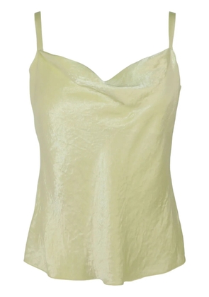 Vince cowl-neck sleeveless top - Green