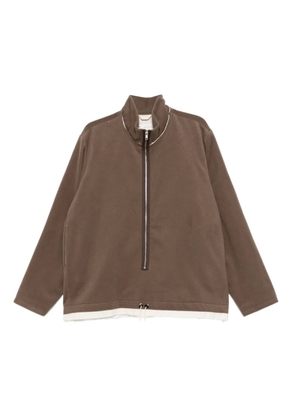 Camiel Fortgens wool drawstring jacket - Brown