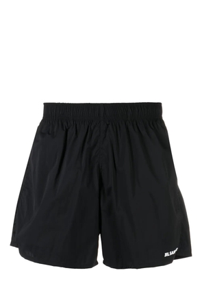 Jil Sander logo-print swim shorts - Black