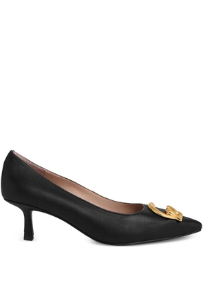 Coccinelle C-me pointed-toe heeled pumps - Black