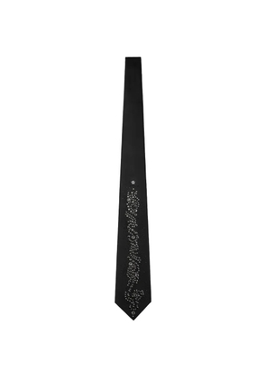 Versace embellishment tie - Black