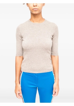 LA ROSE crew-neck sweater - Grey