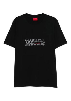 BOSS Deyss cotton T-shirt - Black