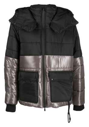 Mauna Kea two-tone padded jacket - Black