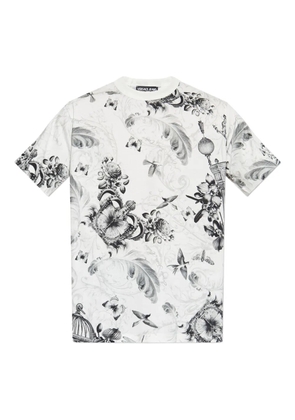 Versace Jeans Couture short-sleeved cotton T-shirt - White