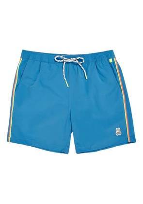 Psycho Bunny Rushup side-stripe swim shorts - Blue