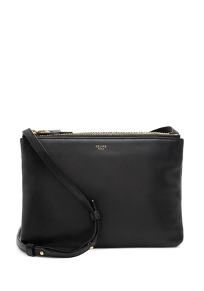 Celine Pre-Owned 2015 small Trio leather zip-closure cross-body bag - Black