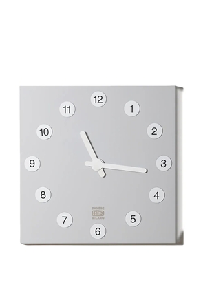 danese milano Oramai square clock - Grey