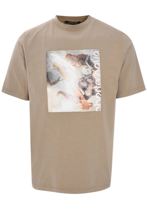 Roberto Cavalli cotton t-shirt - Brown