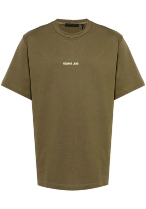 Helmut Lang logo-print cotton T-shirt - Green