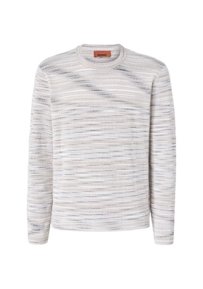 Missoni crew-neck sweater - White