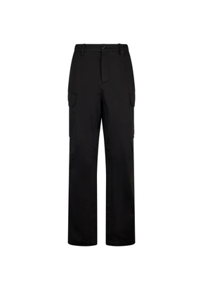 C.P. Company logo-detail cargo pants - Black