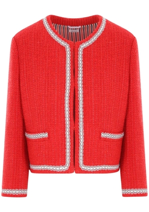 Thom Browne tweed jacket - Red