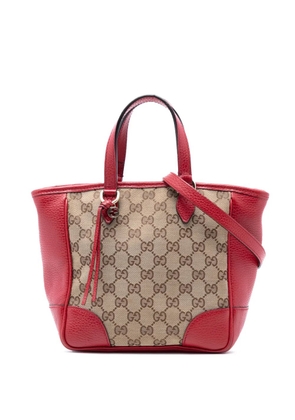 Gucci Pre-Owned 2016-2025 Small GG Canvas Bree satchel - Brown
