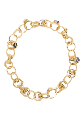Medea Edwardian ring-chain necklace - Gold