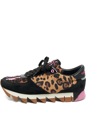 Dolce & Gabbana Pre-Owned leather sneakers - Black