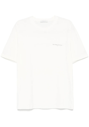 Ih Nom Uh Nit logo-print T-shirt - White