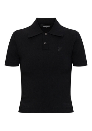 DSQUARED2 button-fastening polo shirt - Black