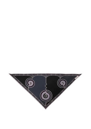 PUCCI astro-print scarf - Black