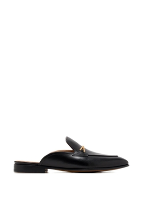 Magnanni trim mules - Black
