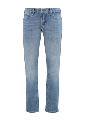 Calvin Klein logo-patch jeans - Blue