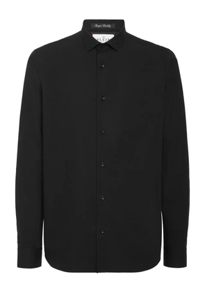 Philipp Plein bear-motif shirt - Black