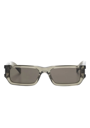 Saint Laurent Eyewear rectangle-frame sunglasses - Grey