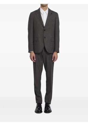 Lardini single-breasted suit - Brown