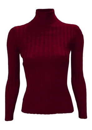 LA ROSE ribbed pullover - Red