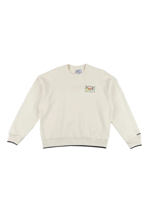 adidas graphic sports crewneck - White