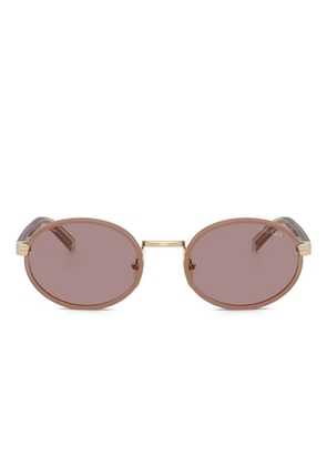 Prada Eyewear round-frame sunglasses - Pink