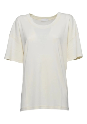 LEMAIRE seam-detail T-shirt - Neutrals