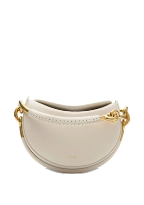 Burberry Bridle saddle-style clutch - Neutrals