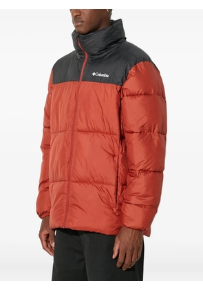Columbia quilted two-tone puffer jacket - Red