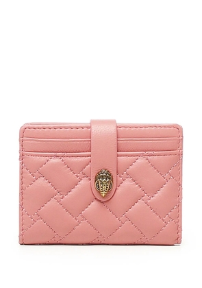 Kurt Geiger London quilted clasp wallet - Pink