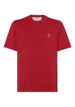 Brunello Cucinelli cotton T-shirt - Red