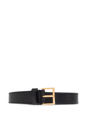 Versace leather belt - Black