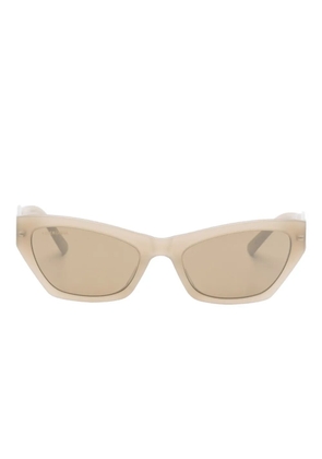 Balenciaga Eyewear geometric-shape sunglasses - Neutrals