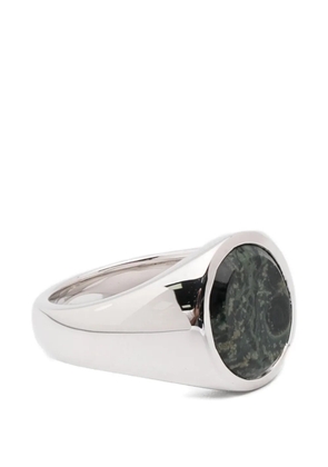 Tom Wood Kim oval-stone ring - Silver