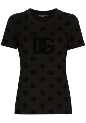 Dolce & Gabbana logo-print cotton T-shirt - Black