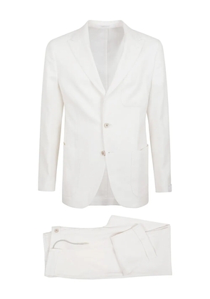 Eleventy single-breasted suit - White