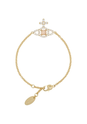 Vivienne Westwood Olympia Orb-detail bracelet - Gold